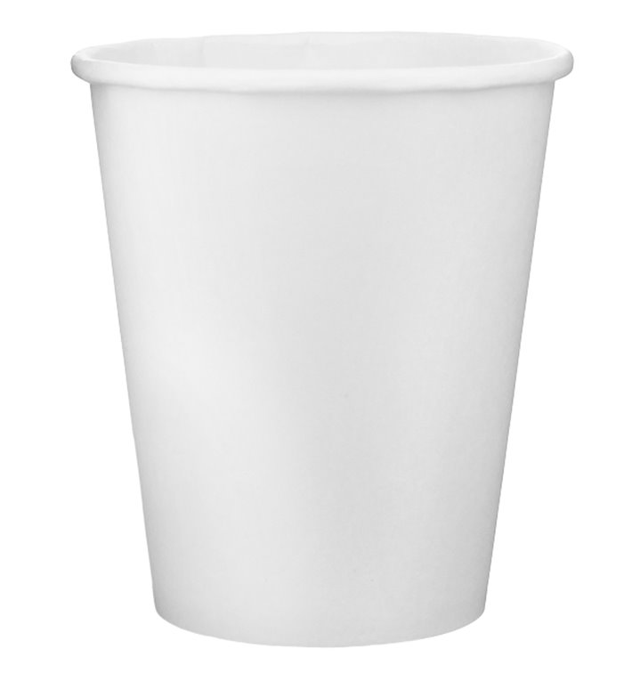 Kubki Papierowe 9 Oz/280ml Białe Ø8,1cm (600 Sztuk) Kubki Papierowe 9 Oz/280ml Białe Ø8,1cm (600 Sztuk)