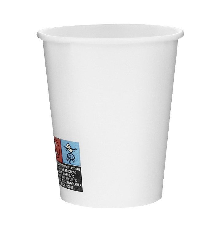 Kubki Papierowe 6 Oz/180ml Białe Ø7,0cm (50 Sztuk) Kubki Papierowe 6 Oz/180ml Białe Ø7,0cm (50 Sztuk)