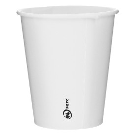 Kubki Papierowe 6 Oz/180ml Białe Ø7,0cm (50 Sztuk)