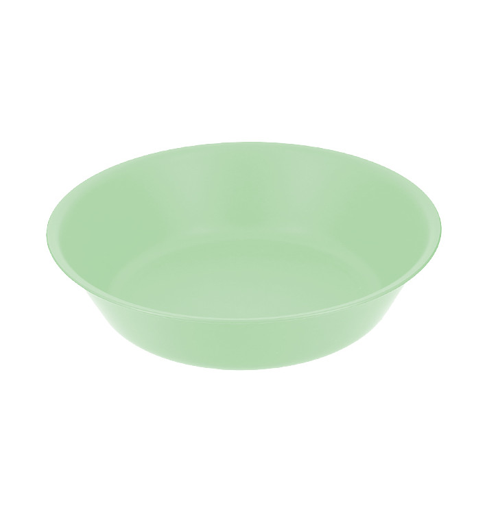 Talerz Plastikowe Głębokie Durable PP Minerał Zielony Ø18cm (54 Sztuk) Talerz Plastikowe Głębokie Durable PP Minerał Zielony Ø18cm (54 Sztuk)