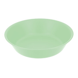 Talerz Plastikowe Głębokie Durable PP Minerał Zielony Ø18cm (6 Sztuk)