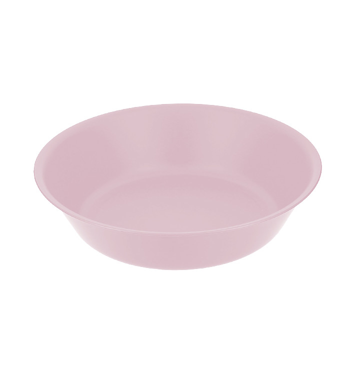 Talerz Plastikowe Głębokie Durable PP Minerał Różowy Ø18cm (54 Sztuk) Talerz Plastikowe Głębokie Durable PP Minerał Różowy Ø18cm (54 Sztuk)