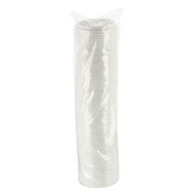 Wieczko z Otworem Białe Kubki 12, 16 i 22 Oz Ø9,0cm (1000 Sztuk)