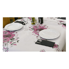 Obrus Papierowy Dekoracje 1,2x1,2m "Bouquet" 37g (300 Sztuk)