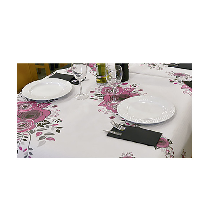 Obrus Papierowy Dekoracje 1,2x1,2m "Bouquet" 37g (300 Sztuk) Obrus Papierowy Dekoracje 1,2x1,2m "Bouquet" 37g (300 Sztuk)