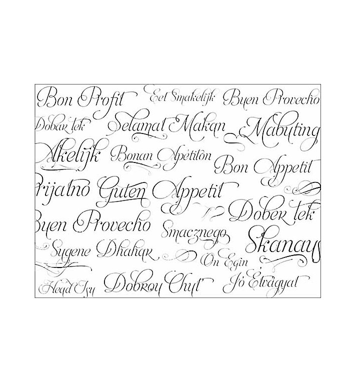 Obrus Papierowy w Rolce "Smacznego" 1,2x100m 37g (1 Sztuk) Obrus Papierowy w Rolce "Smacznego" 1,2x100m 37g (1 Sztuk)