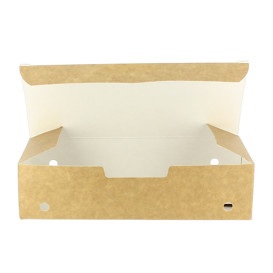 Opakowania na Wynos Duży Kraft 200x100x50mm (25 Sztuk)