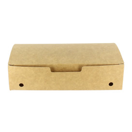 Opakowania na Wynos Duży Kraft 200x100x50mm (25 Sztuk)