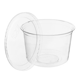 Pokrywka do Miski Kompostowanie PLA 235,355,470,940ml (50 Sztuk)