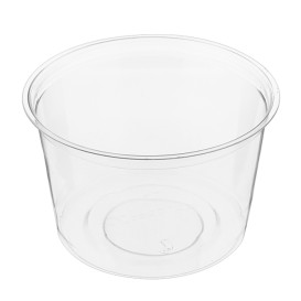 Miski Kompostowanie PLA Przezroczyste 470ml (50 Sztuk)