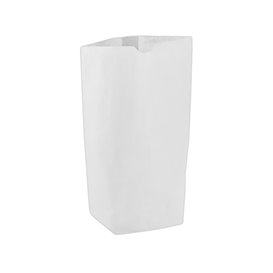 Torba Papierowa z Sześciokątnym Dnem Biały 19x26cm (50 sztuk)
