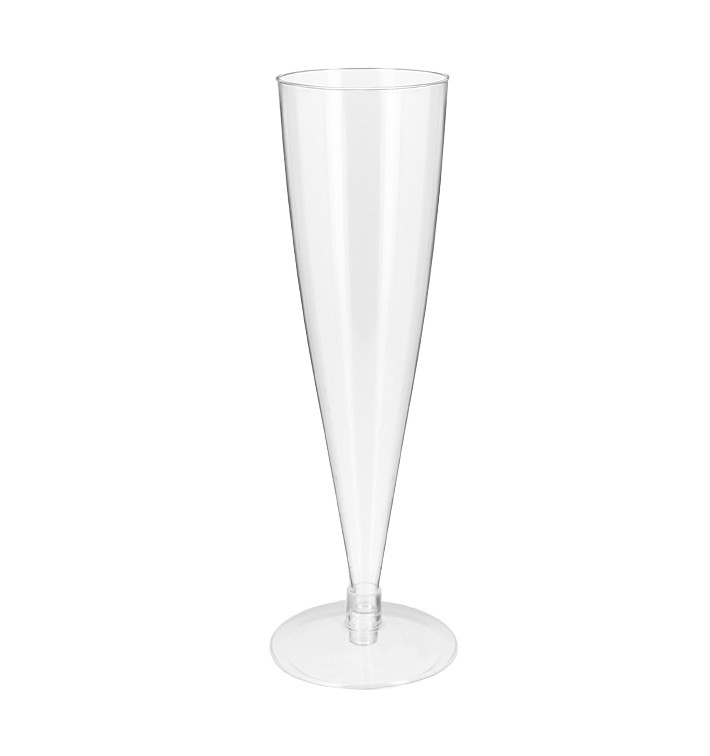 Kieliszki Plastikowe do Wina Musującego Przezroczyste 150ml 2P (432 Sztuk) Kieliszki Plastikowe do Wina Musującego Przezroczyste 150ml 2P (432 Sztuk)