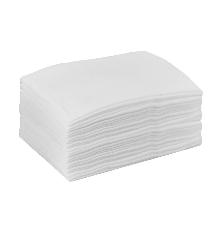 Ręczniki Spunlace Manicure Białe 20x30cm 43g/m² (100 Sztuk) Ręczniki Spunlace Manicure Białe 20x30cm 43g/m² (100 Sztuk)