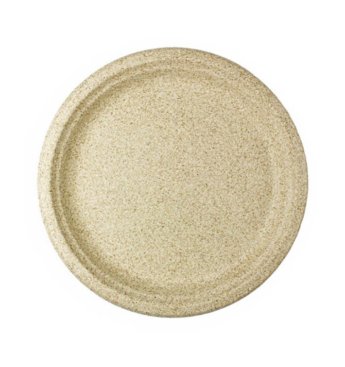 Talerz Śruta Pszenna Naturalne Ø26cm (50 Sztuk) Talerz Śruta Pszenna Naturalne Ø26cm (50 Sztuk)