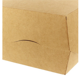 Pudełka Kraft na Hamburger XXL 14,5x14,5x8 cm (400 Sztuk)
