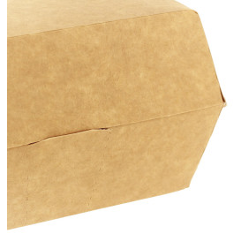 Pudełka Kraft na Hamburger Mega 16,5x18x9cm  (25 Sztuk)