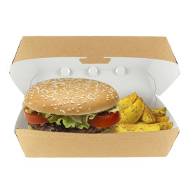 Pudełka Kraft na Hamburger Gigant 23x17,5x8 cm (175 Sztuk)