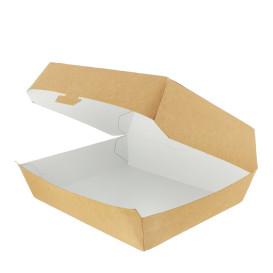 Pudełka Kraft na Hamburger Gigant 23x17,5x8 cm (25 Sztuk)