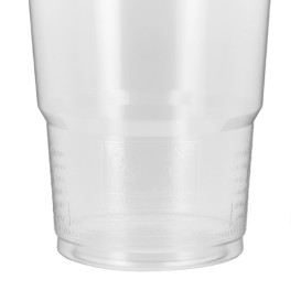 Kubki Plastikowe PP Przezroczyste 615ml (50 Sztuk)