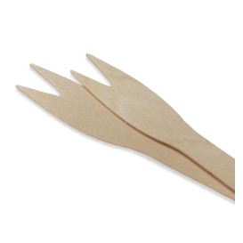 Szpikulce do Mięsa Drewniane na Frytki 12cm (100 Sztuk)