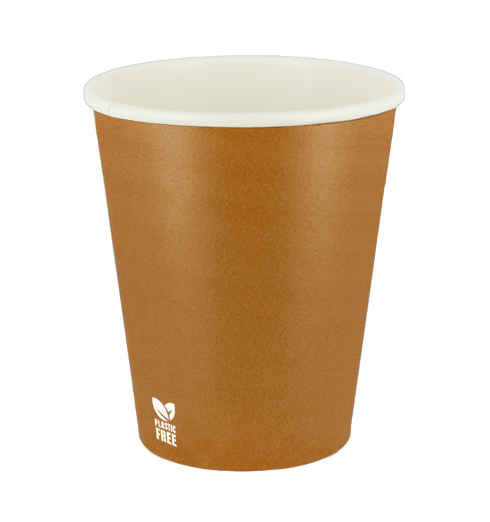 Kubek Papierowy Bez Plastiku 8 Oz/240ml "Karmel" Ø8,0cm (50 Sztuk) Kubek Papierowy Bez Plastiku 8 Oz/240ml "Karmel" Ø8,0cm (50 Sztuk)