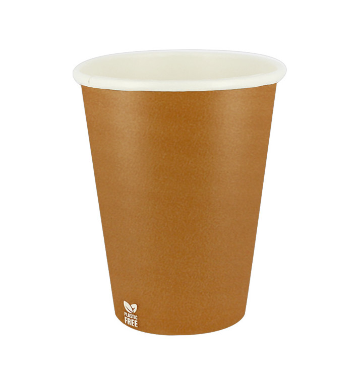 Kubek Papierowy Bez Plastiku 14 Oz/420ml "Karmel" Ø9,0cm (50 Sztuk) Kubek Papierowy Bez Plastiku 14 Oz/420ml "Karmel" Ø9,0cm (50 Sztuk)