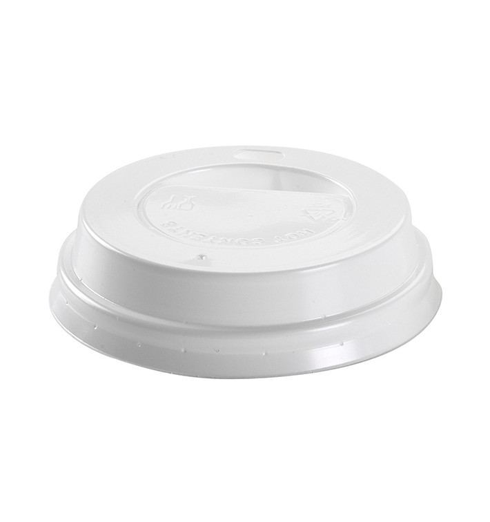 Wieczko z Otworem Kubki Papierowe 4Oz/120ml Ø6,2cm (100 Sztuk) Wieczko z Otworem Kubki Papierowe 4Oz/120ml Ø6,2cm (100 Sztuk)