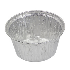 Pojemniki Aluminowe Okrągłe Cukiernicze 110ml (50 Sztuk)