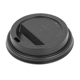 Wieczko z Otworem dla Kubki Papierowe 10Oz/300ml Ø8,4cm (100 Sztuk)