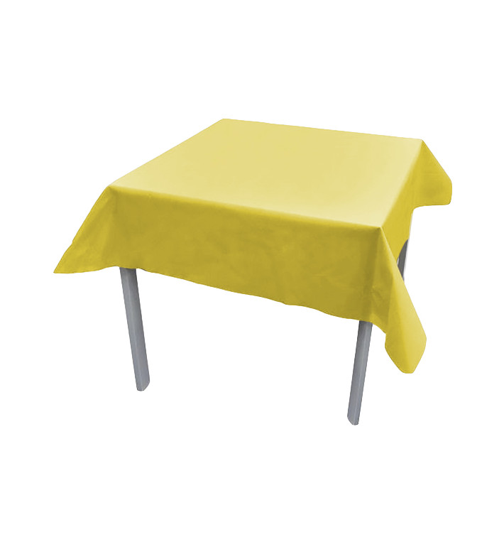 Obrus Novotex Włóknina Żółty 120x120cm (150 Sztuk) Obrus Novotex Włóknina Żółty 120x120cm (150 Sztuk)
