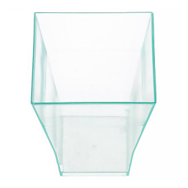 Kubki do Degustacji Bouquet "Water Green" 4,5x5,5cm (24 Sztuk)