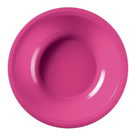 Talerz Plastikowe Głębokie Fuchsia Round PP Ø195mm (600 Sztuk)