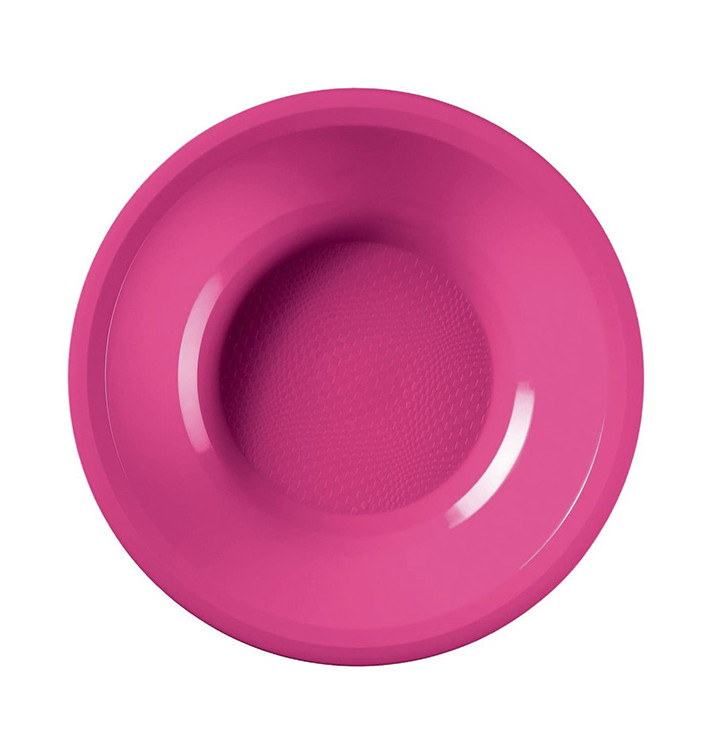 Talerz Plastikowe Głębokie Fuchsia Round PP Ø195mm (50 Sztuk) Talerz Plastikowe Głębokie Fuchsia Round PP Ø195mm (50 Sztuk)