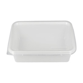 Opakowania Pokrywka Plastikowe PS 157x112x51mm 500ml (100 Sztuk)