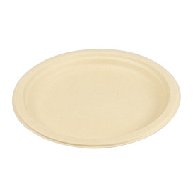 Talerz Trzciny Cukrowej Naturalne Ø230mm (50 Sztuk)