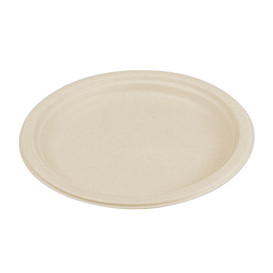 Talerz Trzciny Cukrowej Naturalne Ø260mm (500 Sztuk)