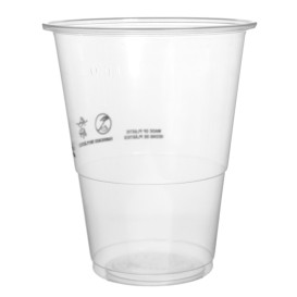 Kubki Plastikowe PP Przezroczyste 500ml (50 Sztuk)