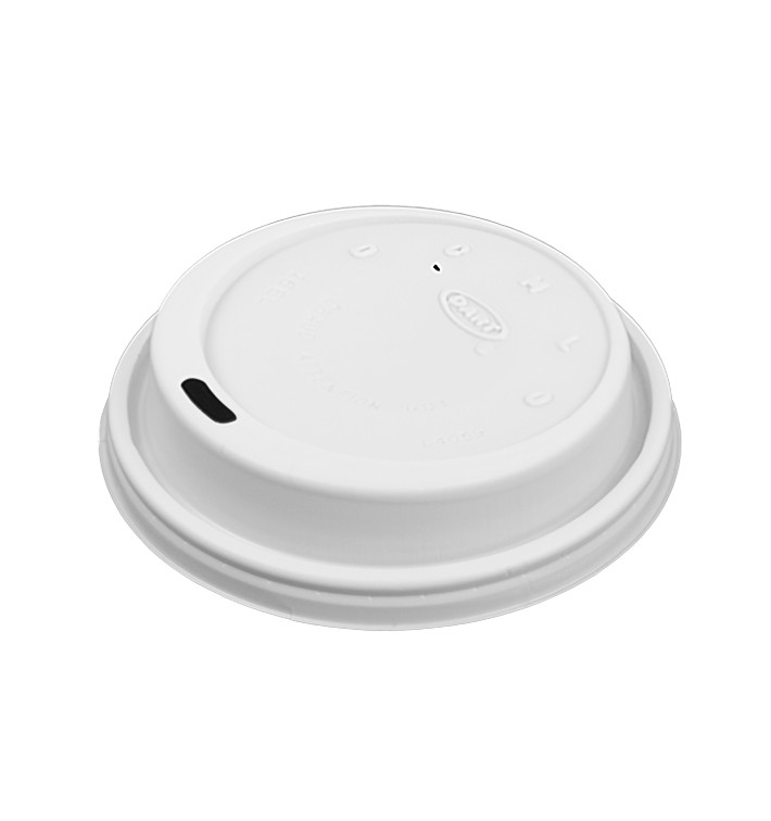 Pokrywka Plastikowe PS "Cappuccino" Białe Ø9,4cm (100 Sztuk) Pokrywka Plastikowe PS "Cappuccino" Białe Ø9,4cm (100 Sztuk)