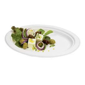 Tacki Trzciny Cukrowej Białe 260x190mm (400 Sztuk)