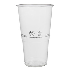 Kubki Plastikowe PP Przezroczyste 250ml (100 Sztuk)