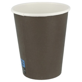 Kubki Papierowe 14 Oz/420ml Brązowy Ø9,0cm (50 Sztuk)