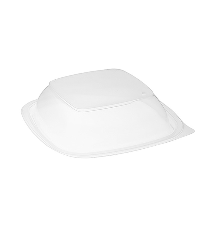 Pokrywka dla Pojemniki Kwadratowi Czarni i Krem 16,5x16,5x4cm (50 Sztuk) Pokrywka dla Pojemniki Kwadratowi Czarni i Krem 16,5x16,5x4cm (50 Sztuk)