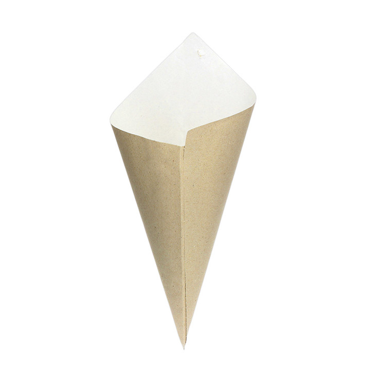 Rożek papierowi Naturalne 240mm 100g (2.000 Sztuk) Rożek papierowi Naturalne 240mm 100g (2.000 Sztuk)