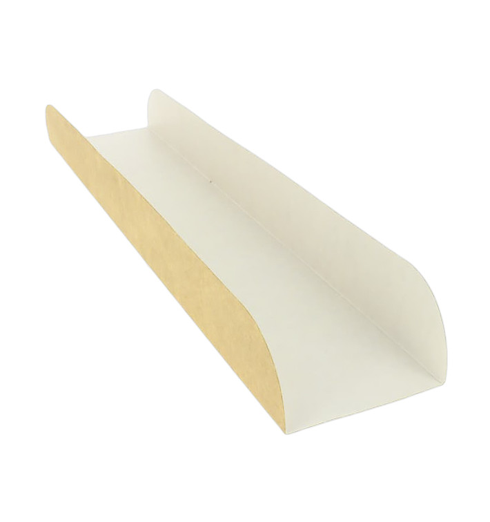 Tacki na Kanapki Kraft 30x6,1x3,2cm (100 Sztuk) Tacki na Kanapki Kraft 30x6,1x3,2cm (100 Sztuk)