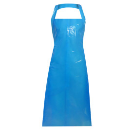 Disposable Plastic Apron PE G150 Blue 76x120cm (500 Units)