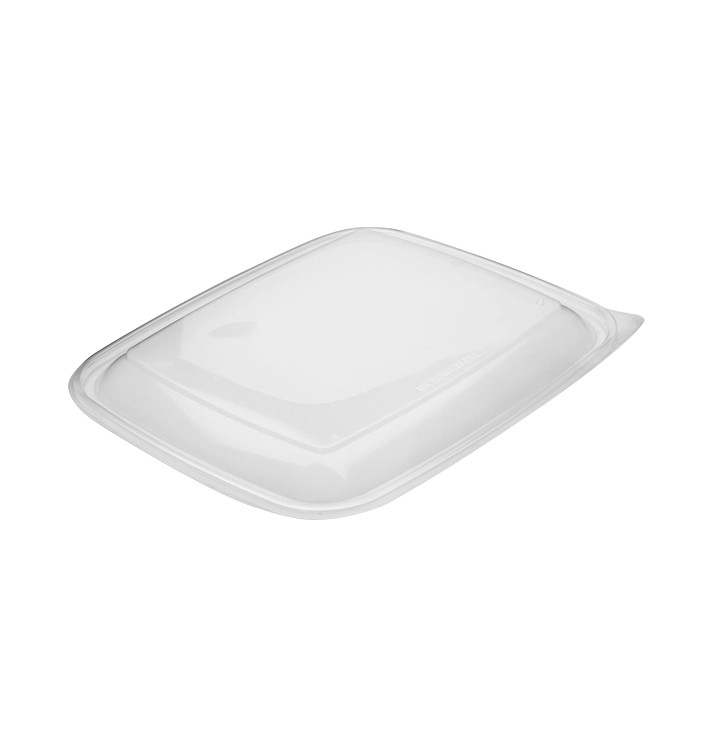 Pokrywka dla Pojemniki Prostokątny Czarni i Krem 23x16,5cm (300 Sztuk) Pokrywka dla Pojemniki Prostokątny Czarni i Krem 23x16,5cm (300 Sztuk)