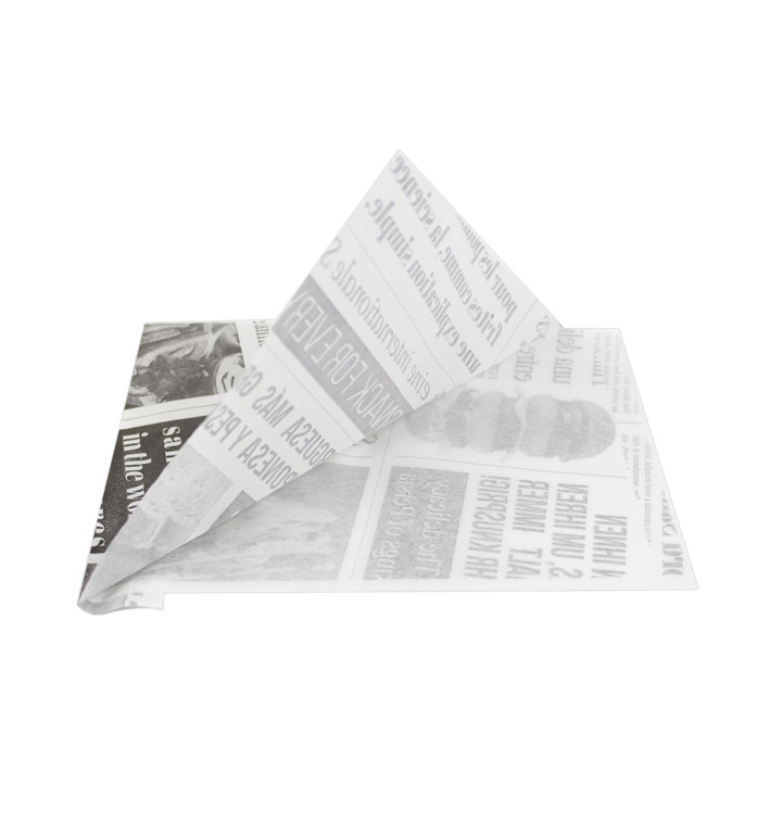 Miski Tłuszczoodporny Otwarte 2L "News" 15x16cm (4000 Sztuk) Miski Tłuszczoodporny Otwarte 2L "News" 15x16cm (4000 Sztuk)