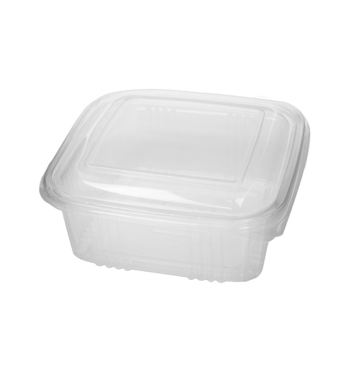 Miski Kwadrat Pokrywka do Zawiasie PP 750ml (50 Sztuk) Miski Kwadrat Pokrywka do Zawiasie PP 750ml (50 Sztuk)