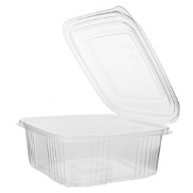 Miski Kwadrat Pokrywka do Zawiasie PP 750ml (50 Sztuk)