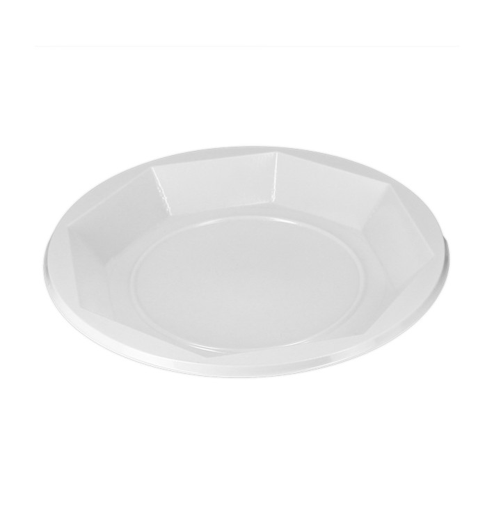 Talerz Głęboki Wielokrotnego Użytku Ekonomiczne PS Białe Ø22cm (420 Sztuk) Talerz Głęboki Wielokrotnego Użytku Ekonomiczne PS Białe Ø22cm (420 Sztuk)